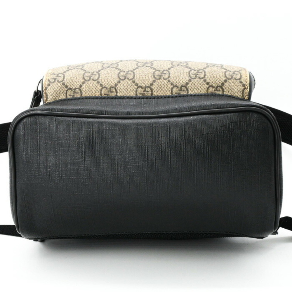 GUCCI Black Leather Backpack - Picture 6 of 16